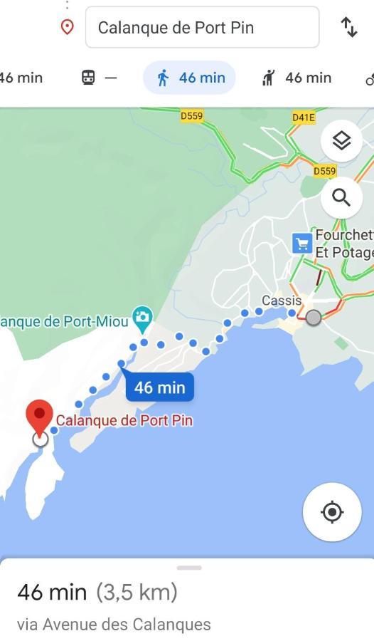 Appartement Au Coeur De Cassis Vue Sur Le Parc エクステリア 写真